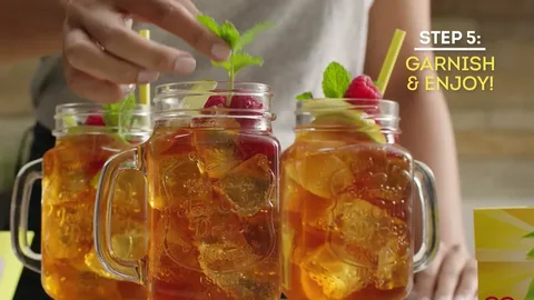 Cold beverages and Iced Tea