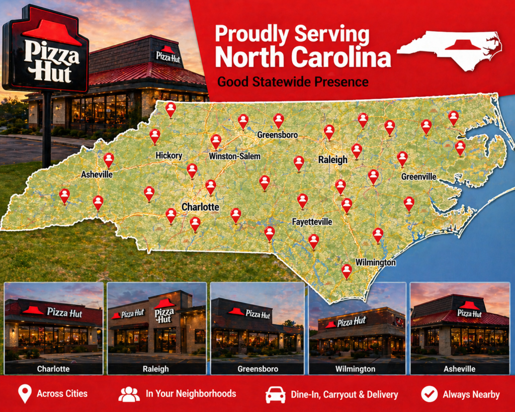 Good Statewide Presence in North Carolina