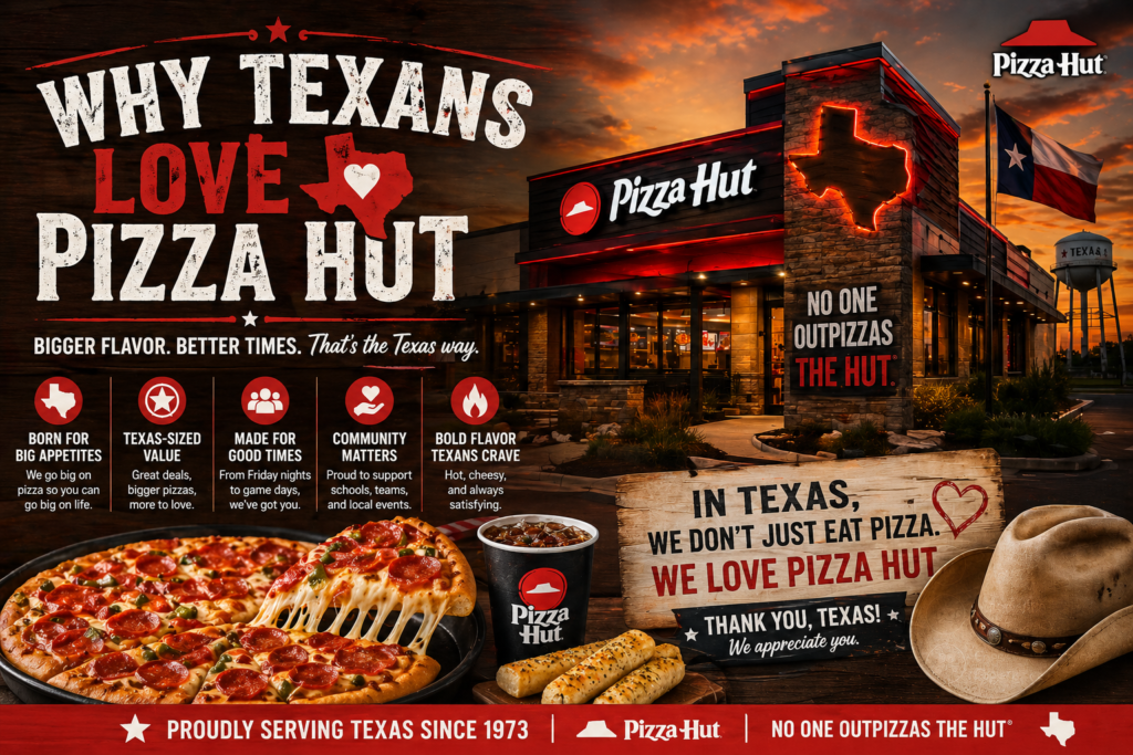 Why Texans Love Pizza Hut