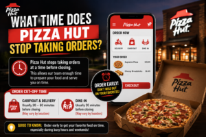 What Time Does Pizza Hut Stop Taking Orders?